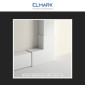 Immagine 3 - Elmark Angolo a L per 2 Canaline Passacavi 25x16 in Plastica Bianca - mod. 56225164