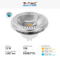 Immagine 3 - V-Tac VT-1112D Lampadina LED GU10 12W Faretto AR111 Spotlight COB CRI≥90 Dimmerabile - SKU 217234 / 217235 / 217236