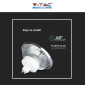 Immagine 8 - V-Tac VT-1112D Lampadina LED GU10 12W Faretto AR111 Spotlight COB CRI≥90 Dimmerabile - SKU 217234 / 217235 / 217236