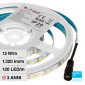 Immagine 1 - V-Tac VT-2835 Striscia LED Flessibile 60W SMD Monocolore 120 LED/metro 12V - Bobina da 5 metri - SKU 21324