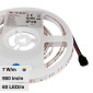 Immagine 1 - V-Tac VT-5050-60 Striscia LED Flessibile 35W SMD RGB 60 LED/metro 12V - Bobina da 5 metri - SKU 212120