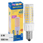 Immagine 1 - Imperia Lampadina LED E14 6W Tubolare T21 Trasparente SMD - mod. 211472 / 211489 / 211496