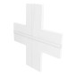Immagine 1 - SD Soluzioni & Design Profilo a X in Alluminio Integrato nel Cartongesso per Strisce LED a Scomparsa - mod. SD290.X