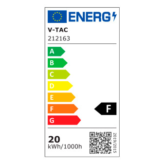 VT-5730-120 Striscia LED Flessibile 100W SMD 12V CRI≥90 - 5m V-Tac