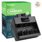 Immagine 1 - Uniross Universal Charger Caricabatterie Universale AA / AAA / C / D / 9V