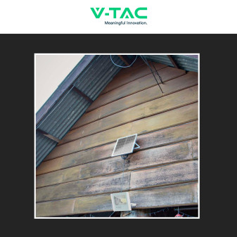 VT-300W Faro LED 50W IP65 Pannello Solare con Telecomando V-Tac