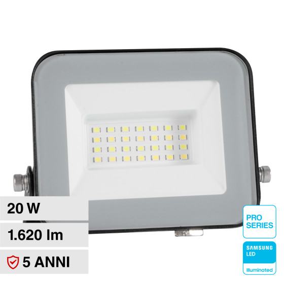V-Tac Pro VT-44020 Faro LED 20W SMD IP65 SKU 10014/10015/10016 V-Tac Pro VT-44020 Faro LED 20W SMD IP65 SKU 10014/10015/10016