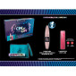 Immagine 2 - Maybelline New York Cin Cin Confezione Regalo con Mascara Ciglia Sensazionali + Rossetto Vinyl Ink Coy + Pochette
