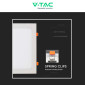 Immagine 9 - V-Tac VT-3107 Pannello LED Quadrato 36W SMD da Incasso con Driver - SKU 216430 / 216431