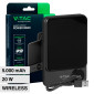 Immagine 1 - V-Tac VT-50005 Power Bank Wireless 5000mAh con Ricarica Rapida 20W PD Attacco Magnetico e Display - SKU 7850