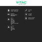 Immagine 3 - V-Tac VT-11111 Power Bank Wireless 10000mAh con Pannello Solare Indicatore LED Colore Nero e Verde - SKU 7835