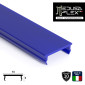 Immagine 1 - MedusaFlex Copertura Blu in Policarbonato per Profilo in Alluminio per Strisce LED Lunghezza 2 metri - mod. Andromeda