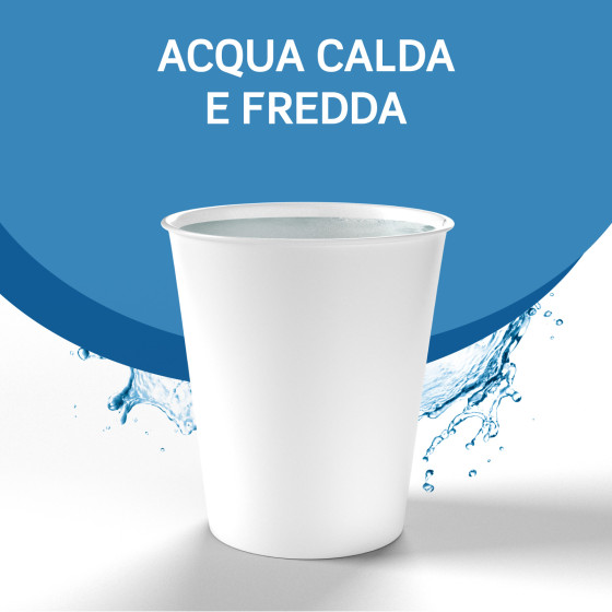 50 Bicchieri in Carta Biodegradabile Bianca da 166ml 50 Bicchieri in Carta Biodegradabile Bianca da 166ml