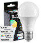 Immagine 1 - V-Tac Smart VT-5109 Lampadina LED Wi-Fi E27 8,5W Bulb A60 Goccia SMD RGB+W Changing Color CCT Dimmerabile - SKU 2998