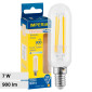 Immagine 1 - Imperia Lampadina LED E14 7W T30 Tubolare Filament in Vetro Trasparente - mod. 212295 / 212936