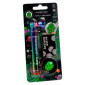 Immagine 4 - Champ High Pipa a Tubo in Metallo Colore Rainbow + Grinder Tritatabacco 2 Parti in Metallo Colore Nero con 3 Griglie di Ricambio