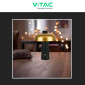 Immagine 4 - V-Tac VT-1050 Lampada LED da Tavolo 3W Changing Color 3in1 Ricaricabile Dimmerabile Colore Nero e Oro - SKU 7946