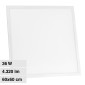 Immagine 1 - V-Tac VT-60036 Pannello LED SMD Quadrato 60x60 36W da Incasso con Driver - SKU 10557 / 10217 / 10219