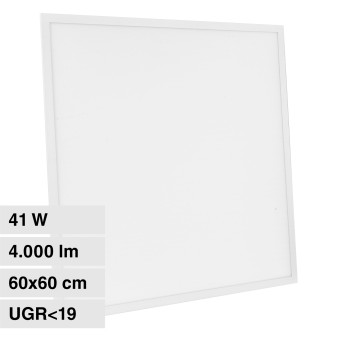 Pannello LED 60x60 41W SMD UGR≤19 Life con Driver Philips