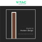 Immagine 9 - V-Tac VT-11117 Lampada LED da Muro 17W Wall Lamp SMD Applique CRI≥90 IP65 Colore Corten - SKU 6828 / 6829