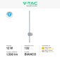 Immagine 4 - V-Tac VT-11112 Lampada LED da Muro 12W Wall Lamp SMD Applique CRI≥90 IP65 Colore Bianco - SKU 6832 / 6833