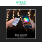 Immagine 11 - V-Tac VT-5050 Striscia LED Flessibile Smart RGB 65W SMD 60 LED/m 24V con Controller e Telecomando - Bobina da 5m - SKU 23145
