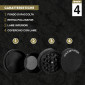 Immagine 3 - Champ High Grinder Tritatabacco 3 Parti in Plastica Biodegradabile Colorato