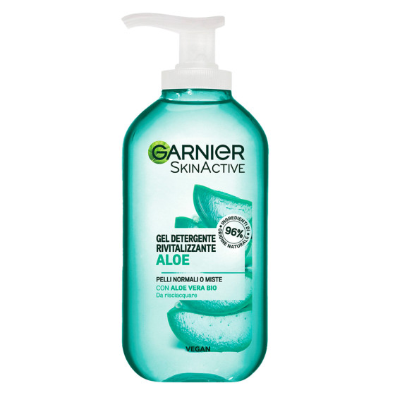 Garnier SkinActive Gel Detergente Rivitalizzante Aloe 200ml Garnier SkinActive Gel Detergente Rivitalizzante Aloe 200ml