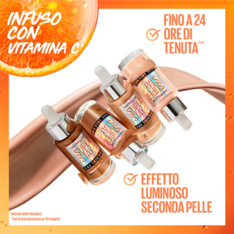 Superstay Skin Tint 24H Fondotinta in Siero Tonalità 40 Maybelline