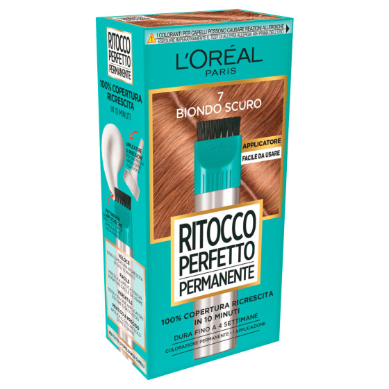 L'Oréal Paris Ritocco Perfetto Capelli Permanente 7 Biondo Scuro L'Oréal Paris Ritocco Perfetto Capelli Permanente 7 Biondo Scuro