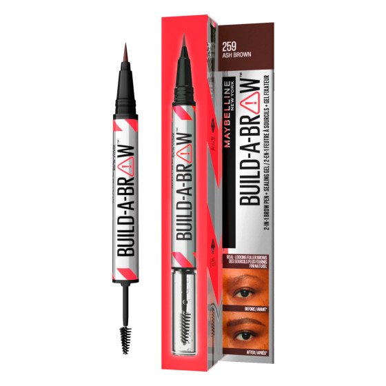Build-A-Brow Penna 2in1 Sopracciglia 259 Ash Brown Maybelline New York Build-A-Brow Penna 2in1 Sopracciglia 259 Ash Brown Maybelline New York