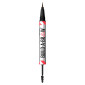 Immagine 4 - Maybelline New York Build-A-Brow Penna 2in1 con Gel Fissante per Sopracciglia Colore 262 Black Brown