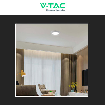 VT-60018 Mini Pannello LED Rotondo 18W SMD da Parete V-Tac