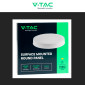 Immagine 12 - V-Tac VT-60018 Pannello LED Rotondo 18W SMD da Parete con Driver - SKU 7876 / 7877 / 7878