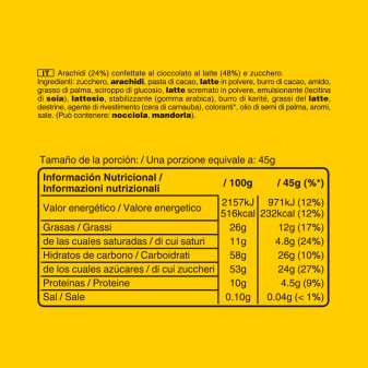 Confetti con Arachidi Ricoperti di Cioccolato M&M's Peanut 400g