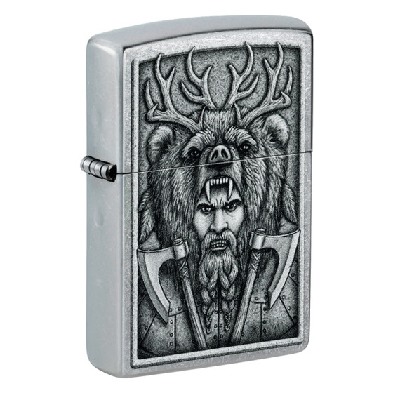 Accendino Zippo 48731 Barbarian Design Ricaricabile Antivento Accendino Zippo 48731 Barbarian Design Ricaricabile Antivento