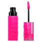Immagine 1 - Maybelline New York SuperStay Vinyl Ink Rossetto Liquido Effetto Vinilico Tinta Labbra Colore 150 Striking - Flacone da 4,2ml