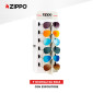 Immagine 2 - Zippo Espositore da Banco con 6 Slot e 9 Occhiali da Sole Lenti Colorate Unisex Massima Protezione Raggi UVA UVB - Mod OBP-9A