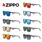 Immagine 3 - Zippo Espositore da Banco con 6 Slot e 9 Occhiali da Sole Lenti Colorate Unisex Massima Protezione Raggi UVA UVB - Mod OBP-113A
