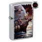 Immagine 1 - Zippo Accendino a Benzina Ricaricabile ed Antivento con Fantasia Frank Frazetta Kane Golden Sea - mod. 48953