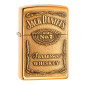 Immagine 1 - Zippo Accendino a Benzina Ricaricabile ed Antivento con Fantasia Jack Daniel's - mod. 254BJD-428