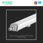 Immagine 13 - V-Tac VT-12035 Tubo LED Plafoniera GT Series Linkabile 36W Lampadina SMD Chip Samsung Impermeabile 120cm - SKU 23387 / 23388