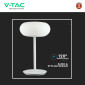 Immagine 7 - V-TAC VT-7353 Lampada da Tavolo LED 30W Dimmerabile Touch - SKU 40081