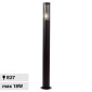 Immagine 1 - V-Tac VT-1185 Lampione Portalampada da Giardino per Lampadine E27 con Fissaggio a Terra IP44 Paletto 1m - SKU 10472