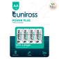 Immagine 1 - Uniross Power Plus Alkaline LR6 Stilo AA Mignon 1,5V Pile Alcaline - Blister da 4 batterie