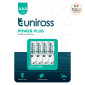Immagine 1 - Uniross Power Plus Alkaline LR03 Mini Stilo AAA 1,5V Pile Alcaline - Blister da 4 Batterie