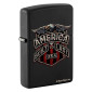 Immagine 1 - Zippo Accendino a Benzina Ricaricabile ed Antivento con Fantasia Buck Wear Built to Last - mod. 46158