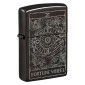 Immagine 1 - Zippo Accendino a Benzina Ricaricabile ed Antivento con Fantasia Fortune Wheel Design - mod. 46138