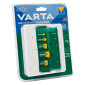 Immagine 1 - Varta Universal Charger Caricabatterie Universale AAA / AA / C / D / 9V NiMh e Indicatori LED con Cavo USB Tipo C e USB A