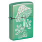 Immagine 1 - Zippo Accendino a Benzina Ricaricabile ed Antivento con Fantasia Mushroom Design - mod. 46178